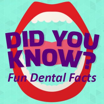 Lexington dentist, Dr. Alisha Patel at Hamburg Family Dental, shares some fun, random dental facts. Did you know…?