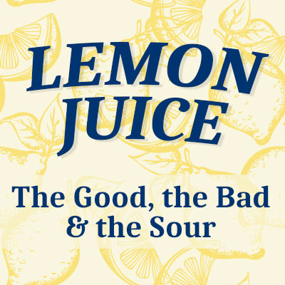 Lexington dentist, at Hamburg Family Dental explains how lemon juice is both acidic and alkaline and what that means for your teeth.