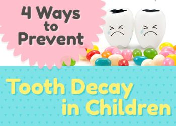 Lexington dentist, Dr. Alisha Patel of Hamburg Family Dental, shares four easy ways to help prevent tooth decay in children so they can have a head start on a healthy, happy smile for life.